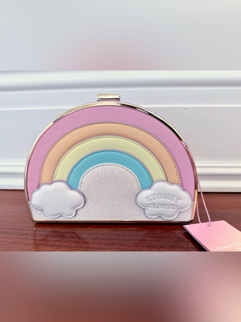 NWT Stoney Clover Lane x Target Rainbow Crossbody Bag